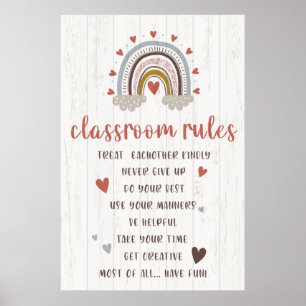 Póster Aviso A Todos Los Estudiantes Poster De Aula