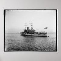 Aviso de guerra de los Estados Unidos Alabama c190