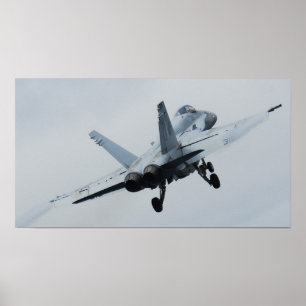 Póster Avispón F/A-18