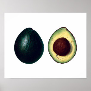 Póster AVOCADOS botanical print