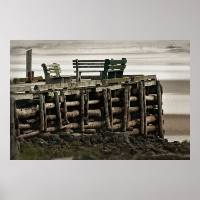 Póster Avondale Wharf Print (Frente)