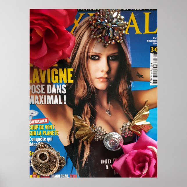 Póster Avril Lavigne  (Frente)