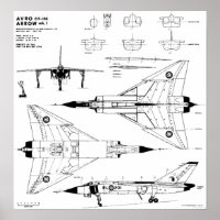 Avro Arrow Blueprints