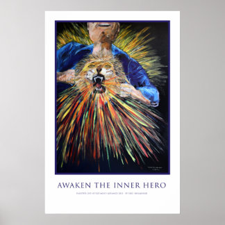 Póster Awaken, el héroe interno