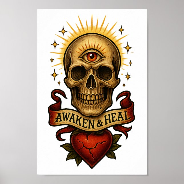 Póster Awaken & Heal - Poster o descarga de la tercera ca (Frente)
