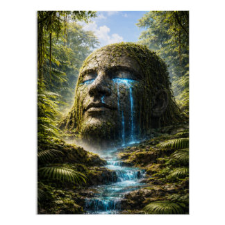 Póster Awakened Forest Guardian – Ancient Nature Spirit