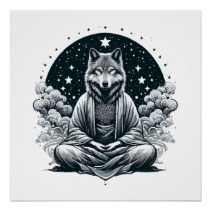 Póster Aware Wolf