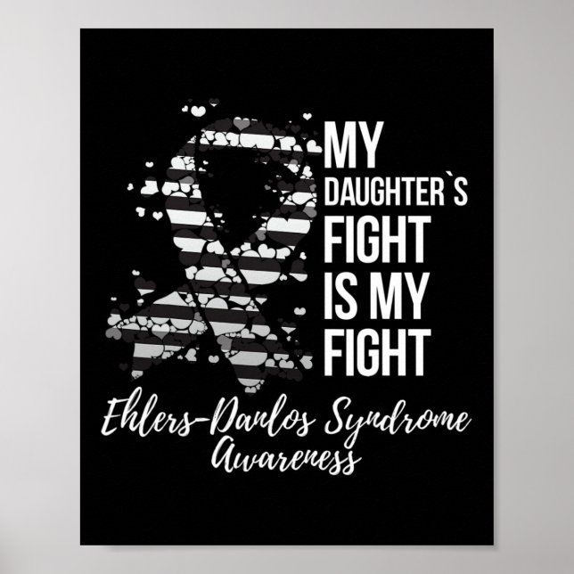 Póster Awarene, el síndrome de Ehlers-danlos en la lucha  (Frente)