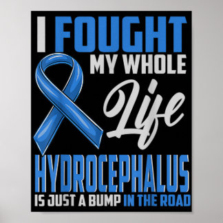 Póster Awareness Water The Brain Fought My Whole Life