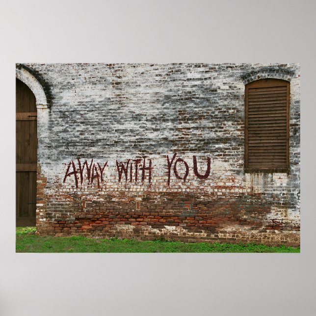 Póster Away with You (Frente)