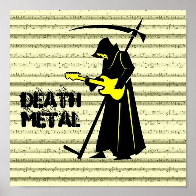 Póster Awesome Grim Reaper Incredible (Frente)