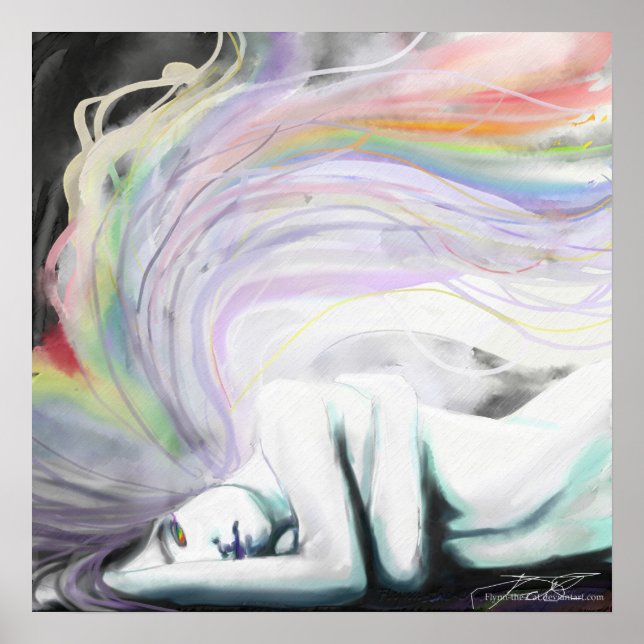 Póster Awoken - Rapunzel Dreaming (Frente)
