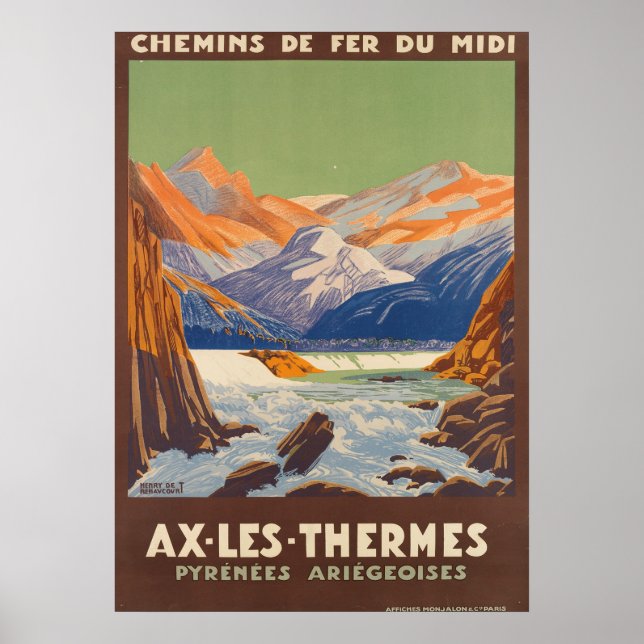 PÓSTER AX LES THERMES (Frente)