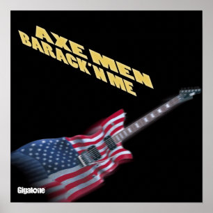 Póster Axe Men Barack'n Me Poster