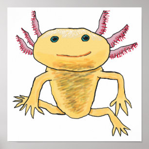 Póster Axolotl