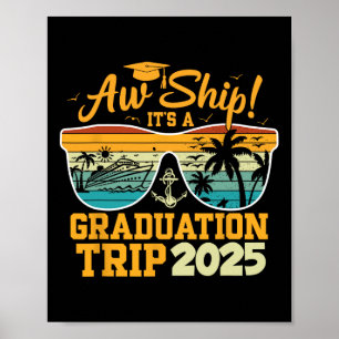 Póster ¡Ay Barco! Es un crucero de viaje de graduación 20