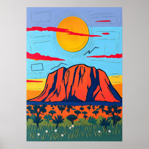 Póster Ayers Rock