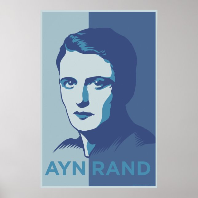 Póster Ayn Rand Poster (Frente)