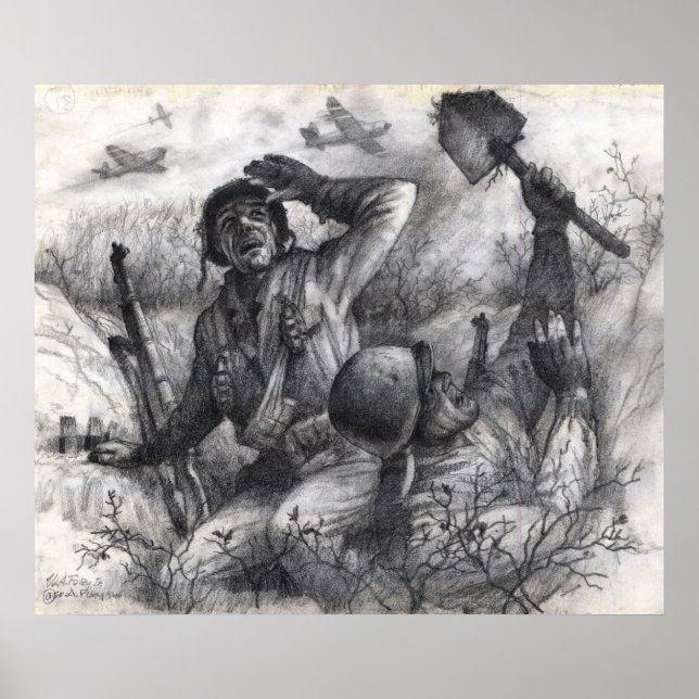 Póster Ayuda de P-47 (Frente)