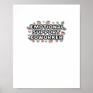 Póster Ayuda emocional Coworker Classic V2 Classic