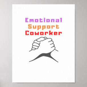 Póster Ayuda emocional Mejor Trabajador