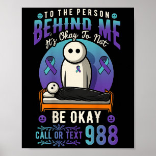 Póster Ayuda para la prevención del suicidio