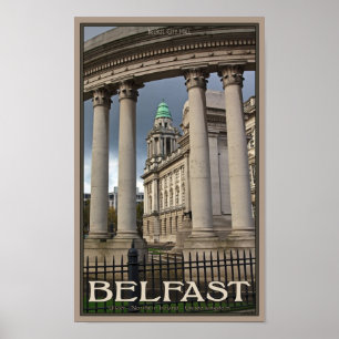 Póster Ayuntamiento Belfast