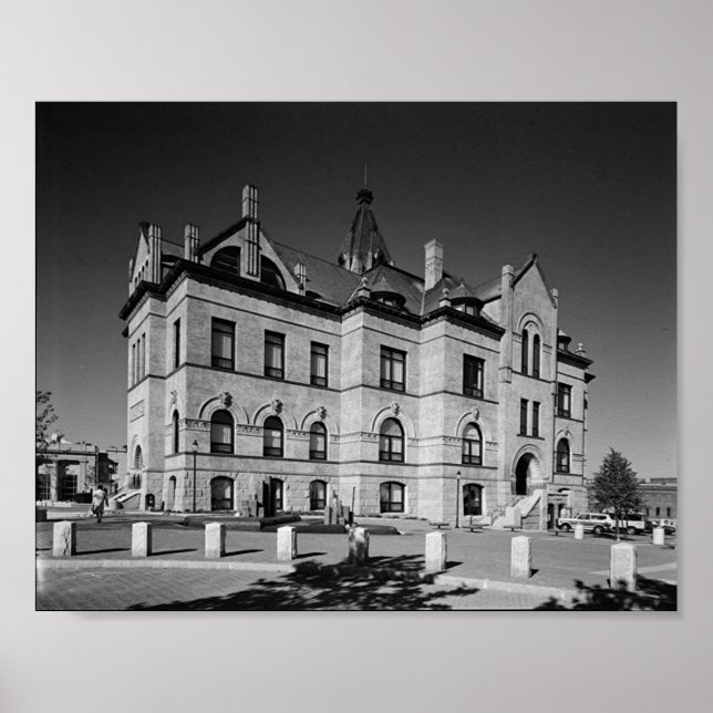 Póster Ayuntamiento de Brockton (Frente)