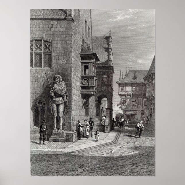 Póster Ayuntamiento de Halberstadt (Frente)