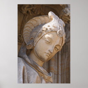 Póster Ayuntamiento en Grand Place en Bruselas, Bélgica