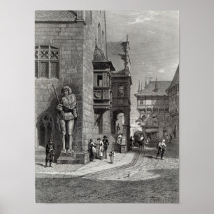 Póster Ayuntamiento, Halberstadt