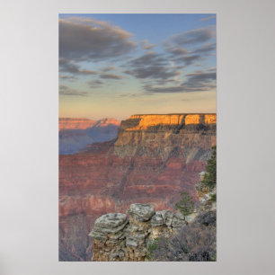 Póster AZ, Arizona, Parque Nacional del Gran Cánion, Sur