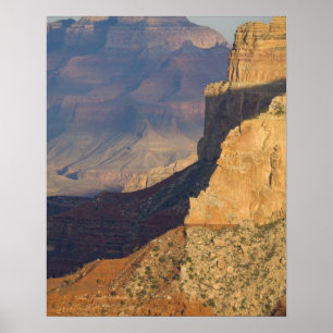 Póster AZ, Arizona, Parque Nacional del Gran Cánion, Sur