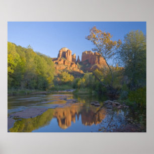 Póster AZ, Arizona, Sedona, Área Recreativa Crescent Moon