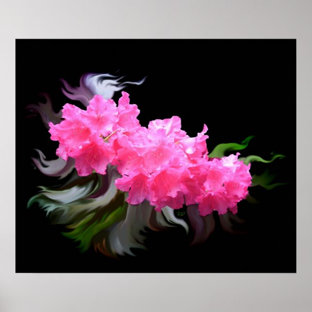 Póster Azaleas (Frente)