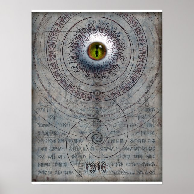 Póster AZATHOTH 18x24 (Frente)