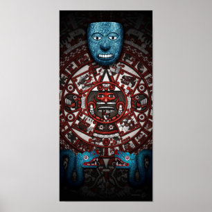 Poster azteca del arte