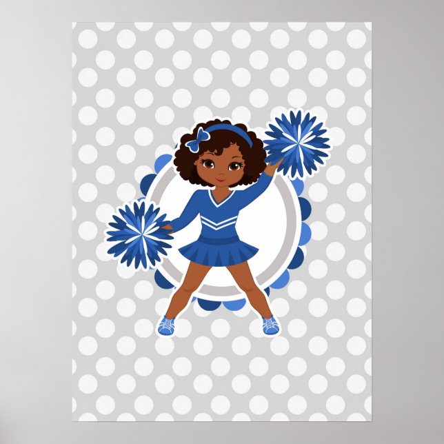 Póster Azufre, afroamericano - Alegre lindo (Frente)