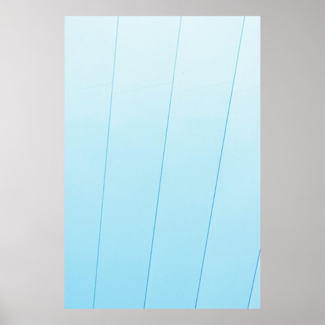 Póster Azul (Frente)