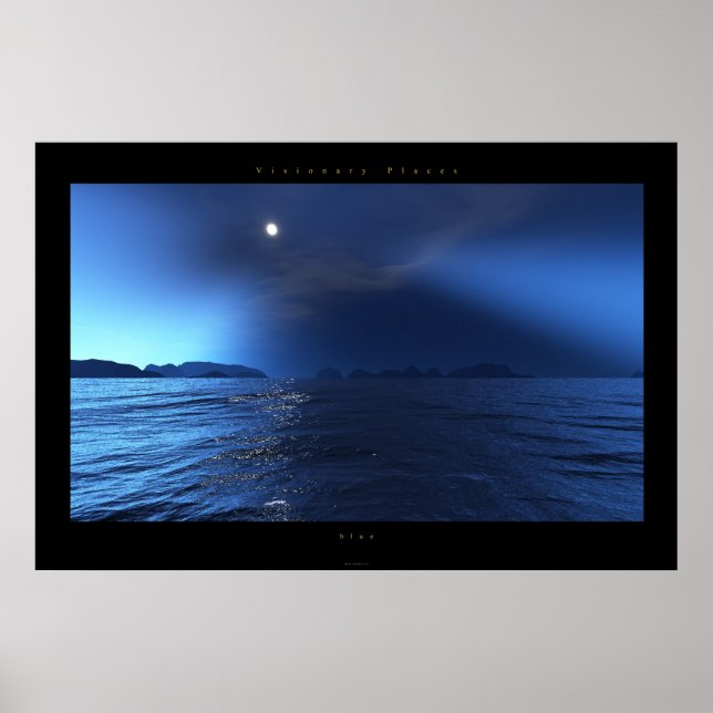 Póster azul (Frente)