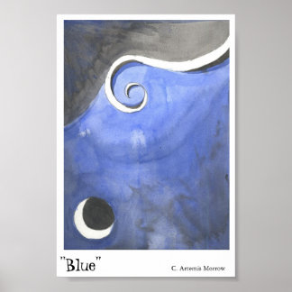 Póster Azul