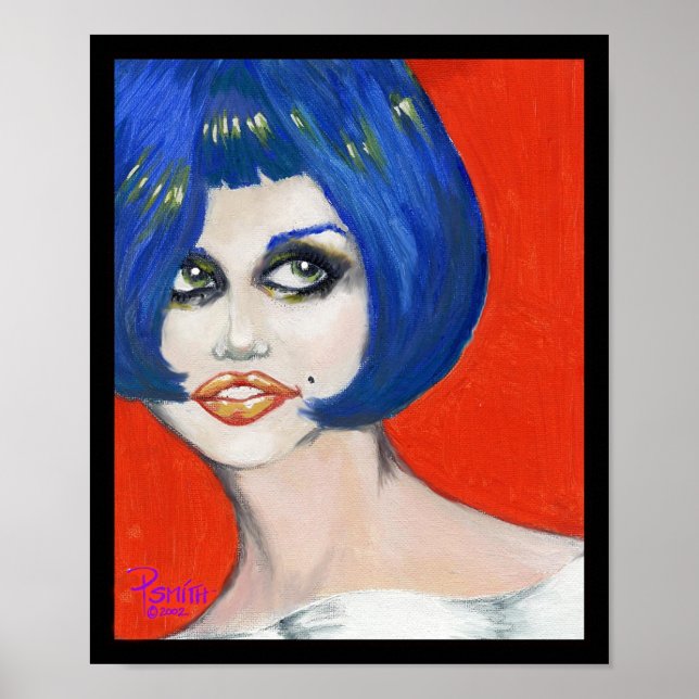 Póster Azul (Frente)