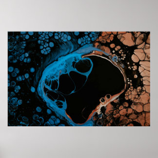 Póster Azul