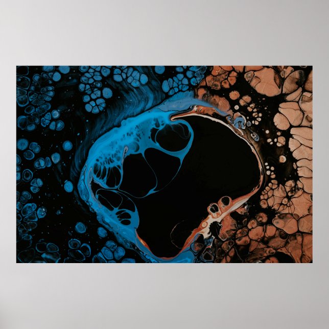 Póster Azul (Frente)