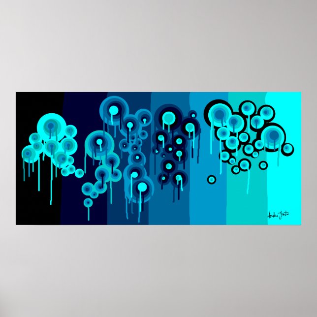 Póster Azul (Frente)