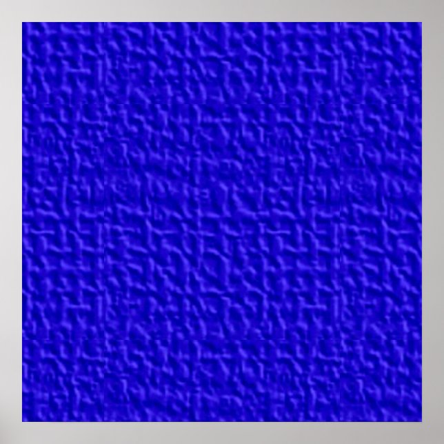 Póster azul 057 PLANTILLA DE TEXTURA ROYAL AZUL OSCURA BA (Frente)