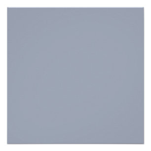 Póster Azul cadete (Crayola) (color sólido)