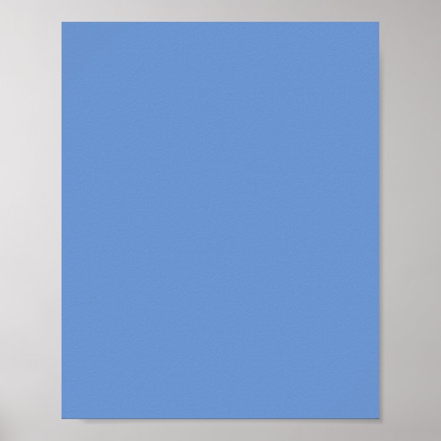 Póster Azul cadete, gris cadete, morado frío, (Frente)