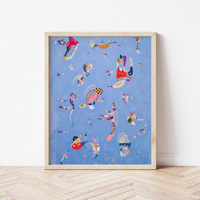 Póster Azul cielo | Wassily Kandinsky (Subido por el creador)