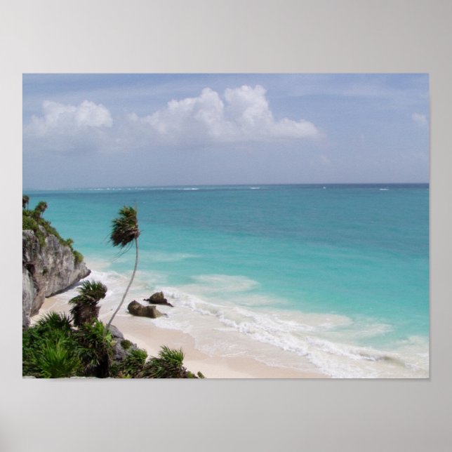 Póster Azul claro (Frente)